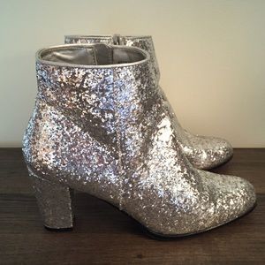 Sequin Booties